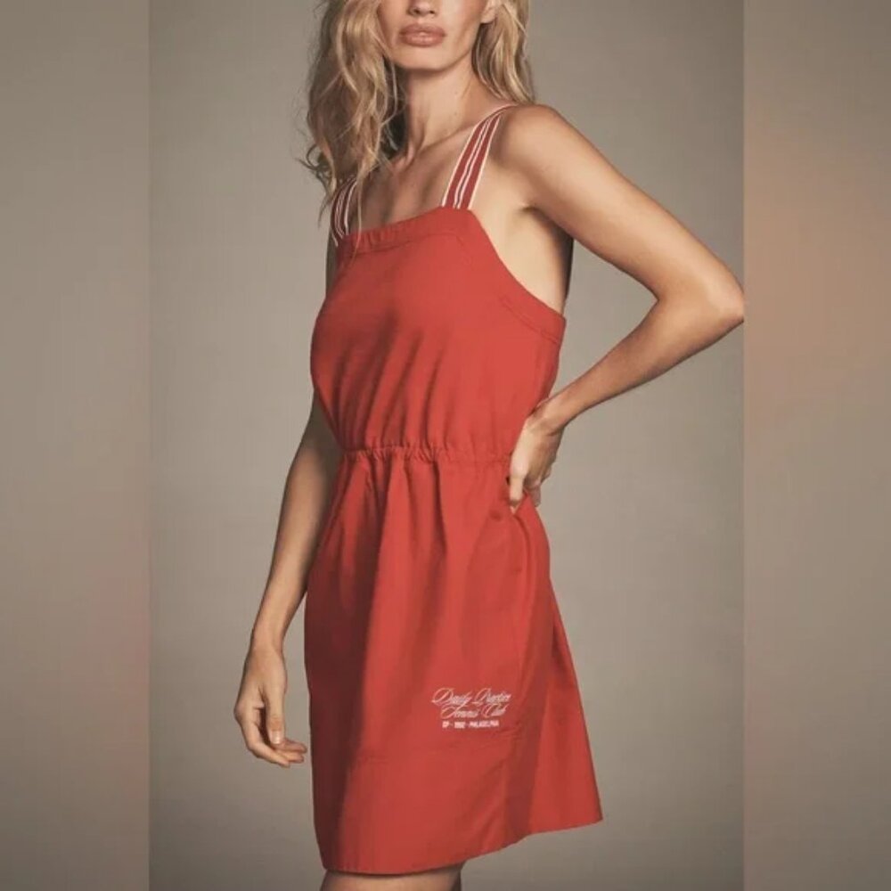 NWT Anthropologie Daily Practice Passing Shot Sleeveless Mini Dress - Picture 4 of 4